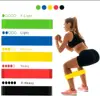 5 Levels Resistance Bands Set - Unisex Latex Elastic Loop Bands for Squat, Hip Training & Stretching
