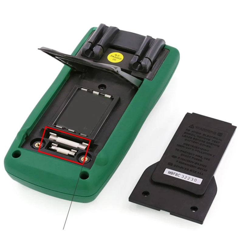 MASTECH MS8217 Digital Multimeter AC/DC Voltage AC/DC Current Resistance Capacitance Tester with Temperature Measurement