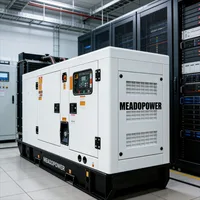 Groupe électrogène diesel industriel de type ouvert 50 kVA pour l'irrigation agricole et l'atelier 4