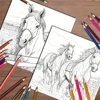 1pc Art Coloring Book 22 Page Coloring Books Gift For Birthday Party Relieve Stress Kill Time Graffiti Painting Drawing Art Book 6