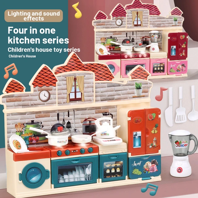 Play House Simulation Kitchen Educational Toys Girls Toys Boys Toys