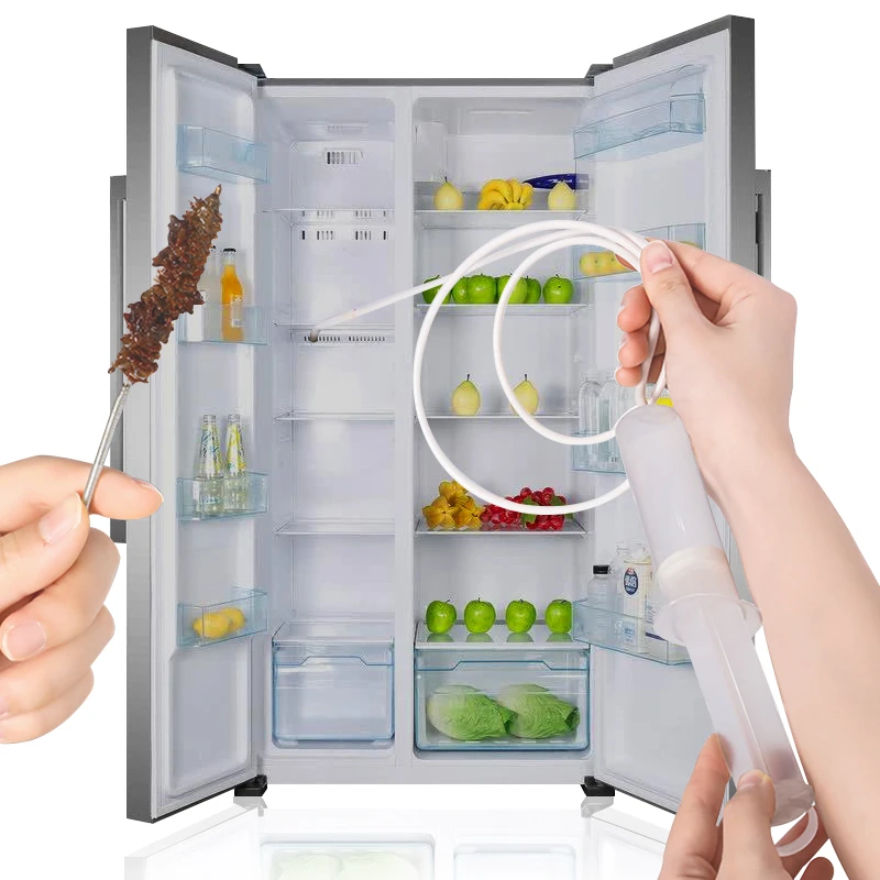 Multifunction Refrigerator Drain Hole Clog Remover Dredge Tool Set