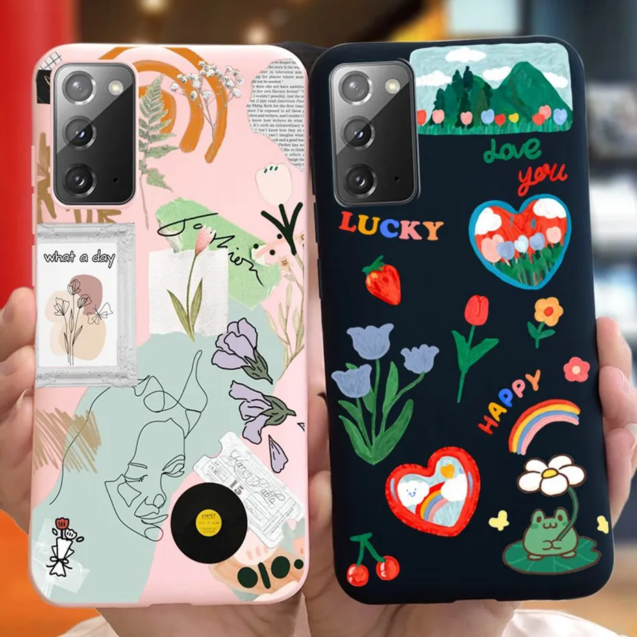 Per Samsung Galaxy Note 20 4G 5G Note20 Ultra 2023 Bella Custodia In Gelatina Di Stampa Per Samsung Note 20 Paraurti In Silicone Ultra Morbido