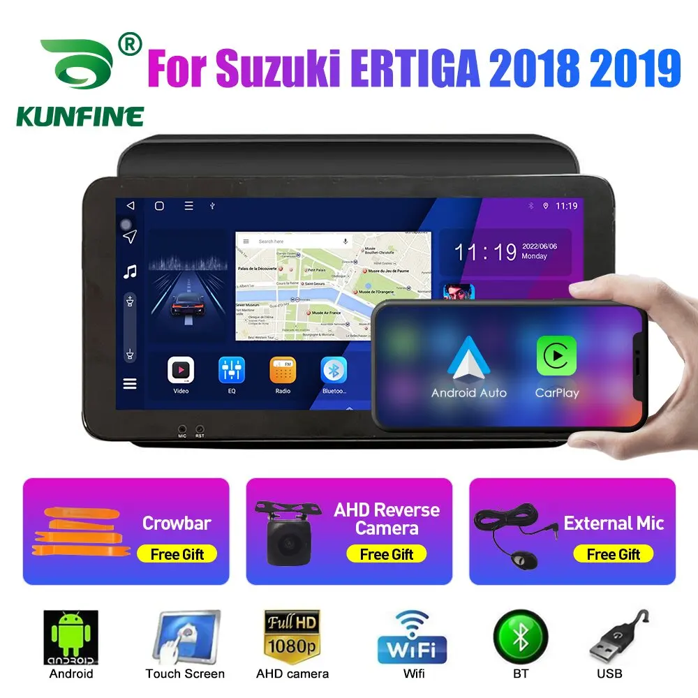 

10.33 Inch Car Radio For Suzuki ERTIGA 2018-2019 2Din Android Octa Core Car Stereo DVD GPS Navigation Player QLED Screen Carplay