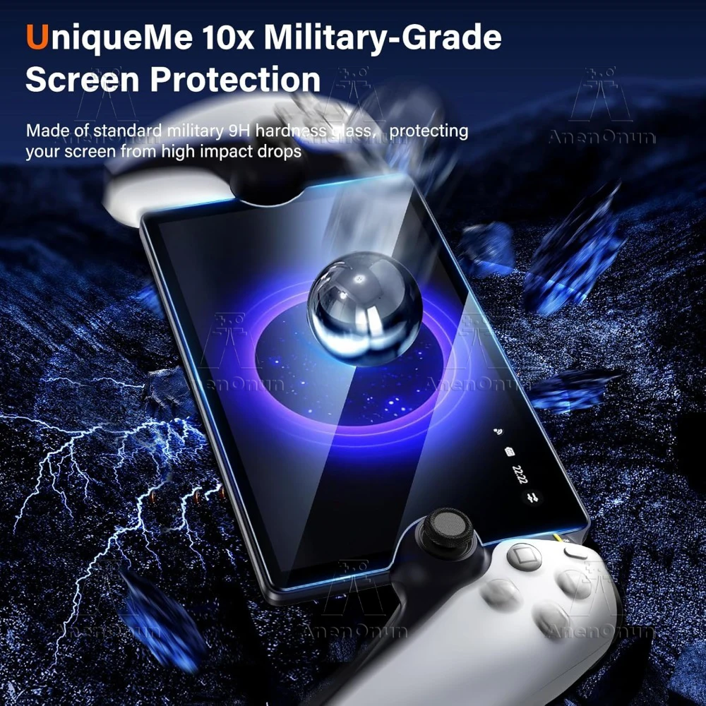 Premium Tempered Glass Screen Protector - Ultra Durable, Shatterproof, Anti-Scratch, Anti-Fingerprint, Bubble-Free HD Clarity