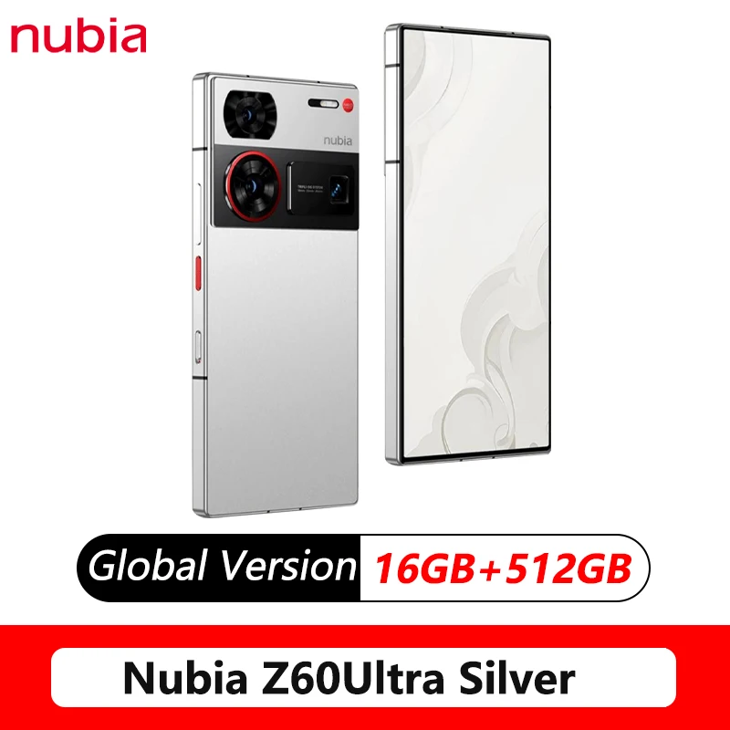 nubia Z60 Ultra シルバー 16GB + 512GB