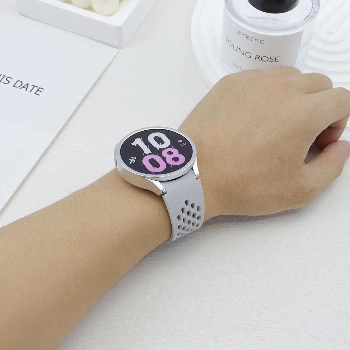 Enhanced PC Case & Silicone Strap with Magnetic Bracelet