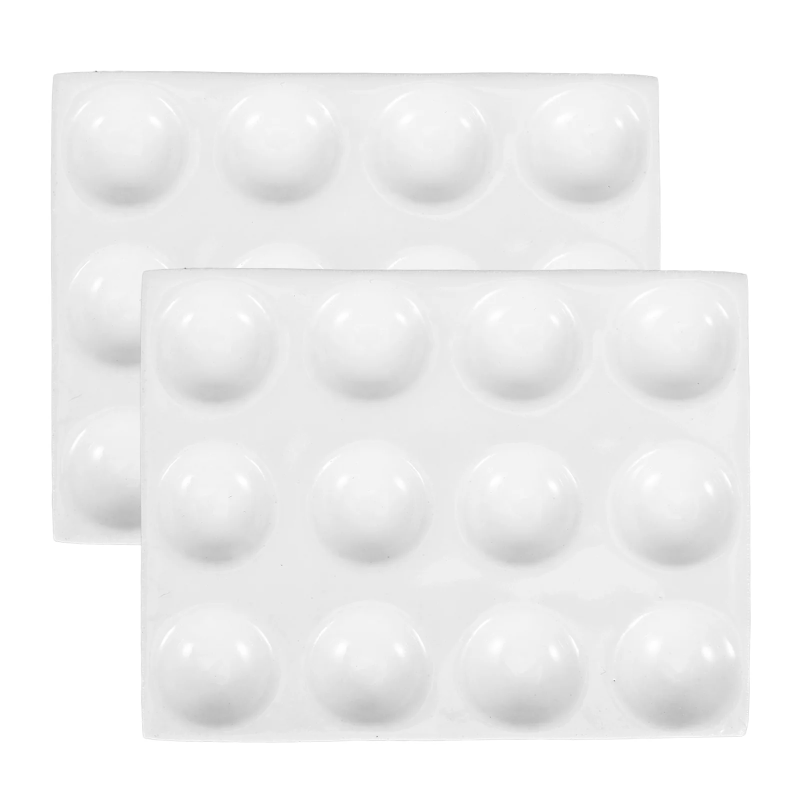 Experiment Board Ceramic Spot Plate for Scientific Porcelain Reaction Shade Guide