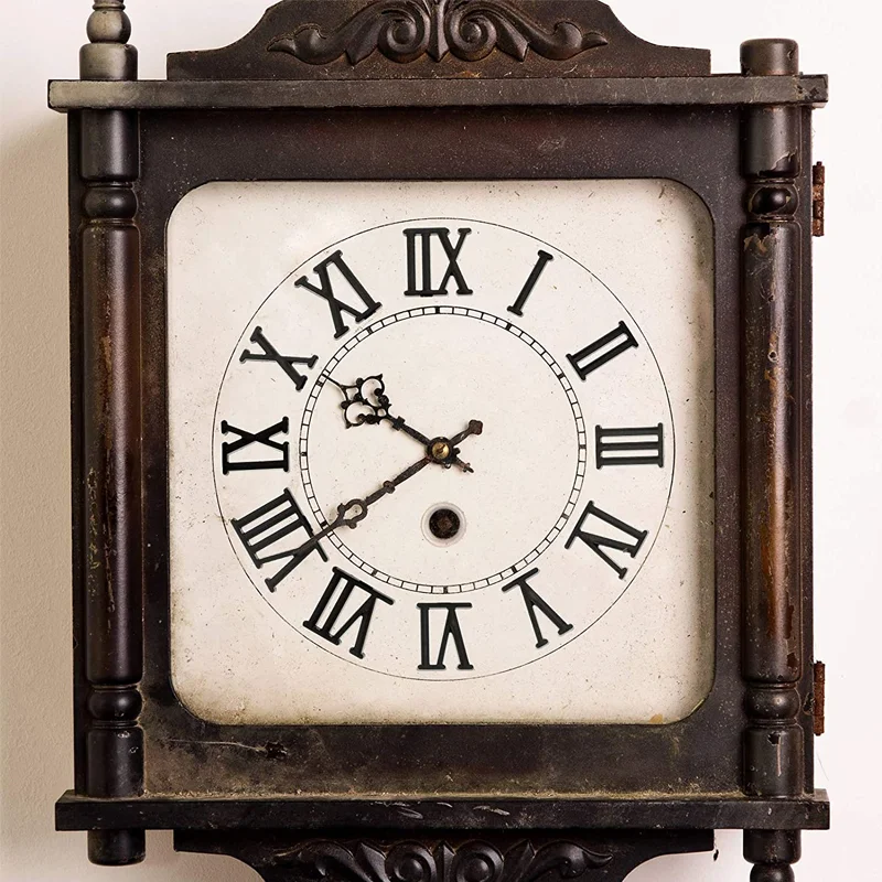 Kit Numeri Orologio Arabi - 5 Set Per Orologio Da Parete Fai-da-Te O Riparazione - Foto 14