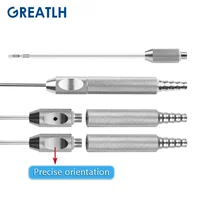 Outil de liposuccion avec poignée filetée, outil à trois trous pour éliminer la graisse, Instrument de liposuccion pour la beauté 4