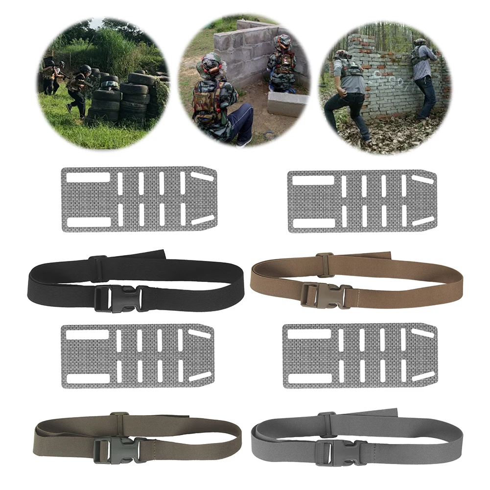 Modular Metal Pistol Holster Adapter Leg Strap Molle Quick Release Rib Adapter Holster Suspension Extension Plate