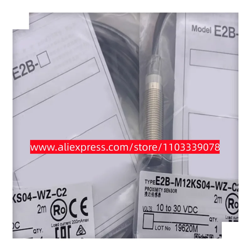 

3PCS New inductive proximity switch E2B-M12KS04-WZ-C2 E2B-M12KN04-WZ-C1