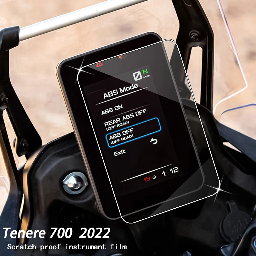 

Защита экрана для приборной панели мотоцикла Tenere700 t700 t7 Xtz 700 Защитная пленка для инструментов для Yamaha Tenere 700 World Raid 2022
