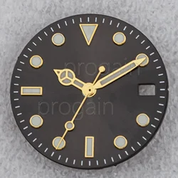 Luxury 40MM Full Diamond Stainless Steel Watch Case with Sapphire Crystal Glass (Hands dial 7)