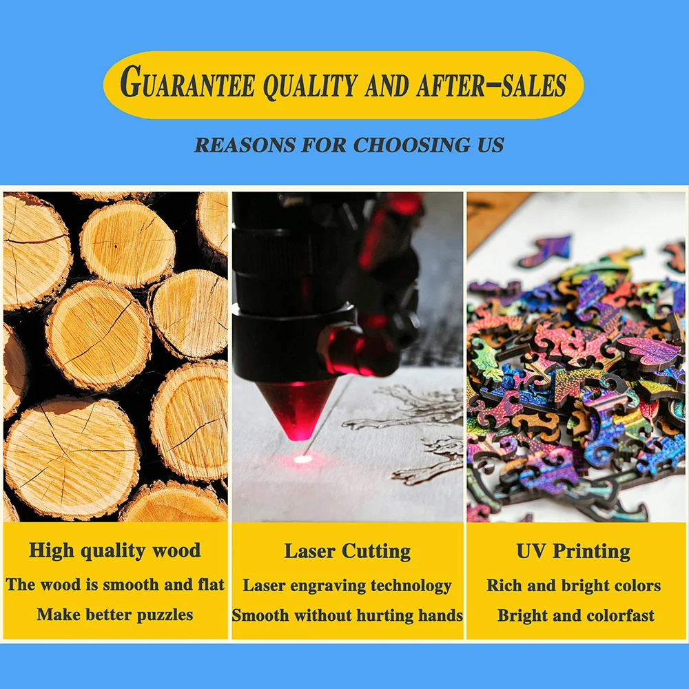 Wooden Jigsaw Puzzles Animal Toucan Jigsaw Puzzle Adult Children Gift DIY Crafts Family Game