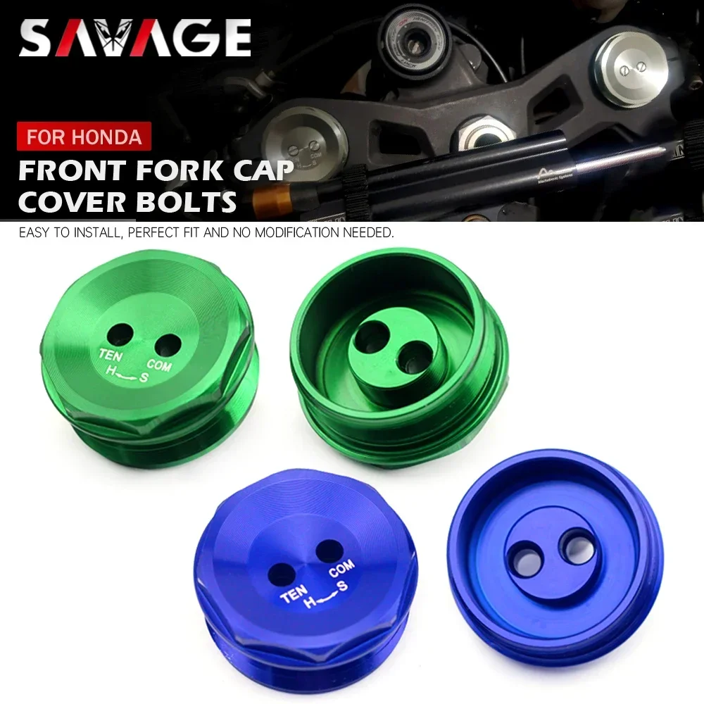 

Front Shock Absorber Fork Cover For HONDA CBR600RR CB650R CBR650R Street Triple 765RS Motorcycle Accessories Decorative Cap