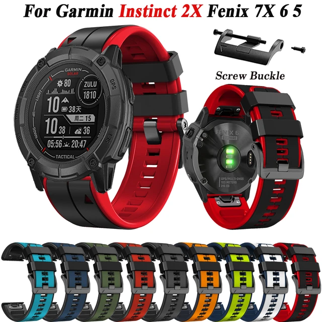 Bracelet Garmin Fenix 7x Sapphire Solar  Garmin Watch Strap 22mm Quick  Release - 26 - Aliexpress