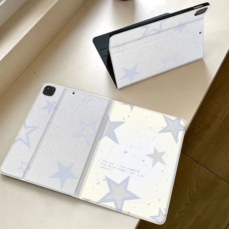 Blue Stars Trifold Cover