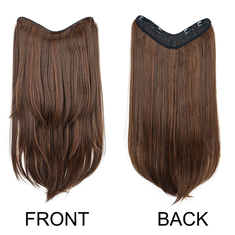 WIGSIN 22 Inch Synthetic V Shaped Hair Extension