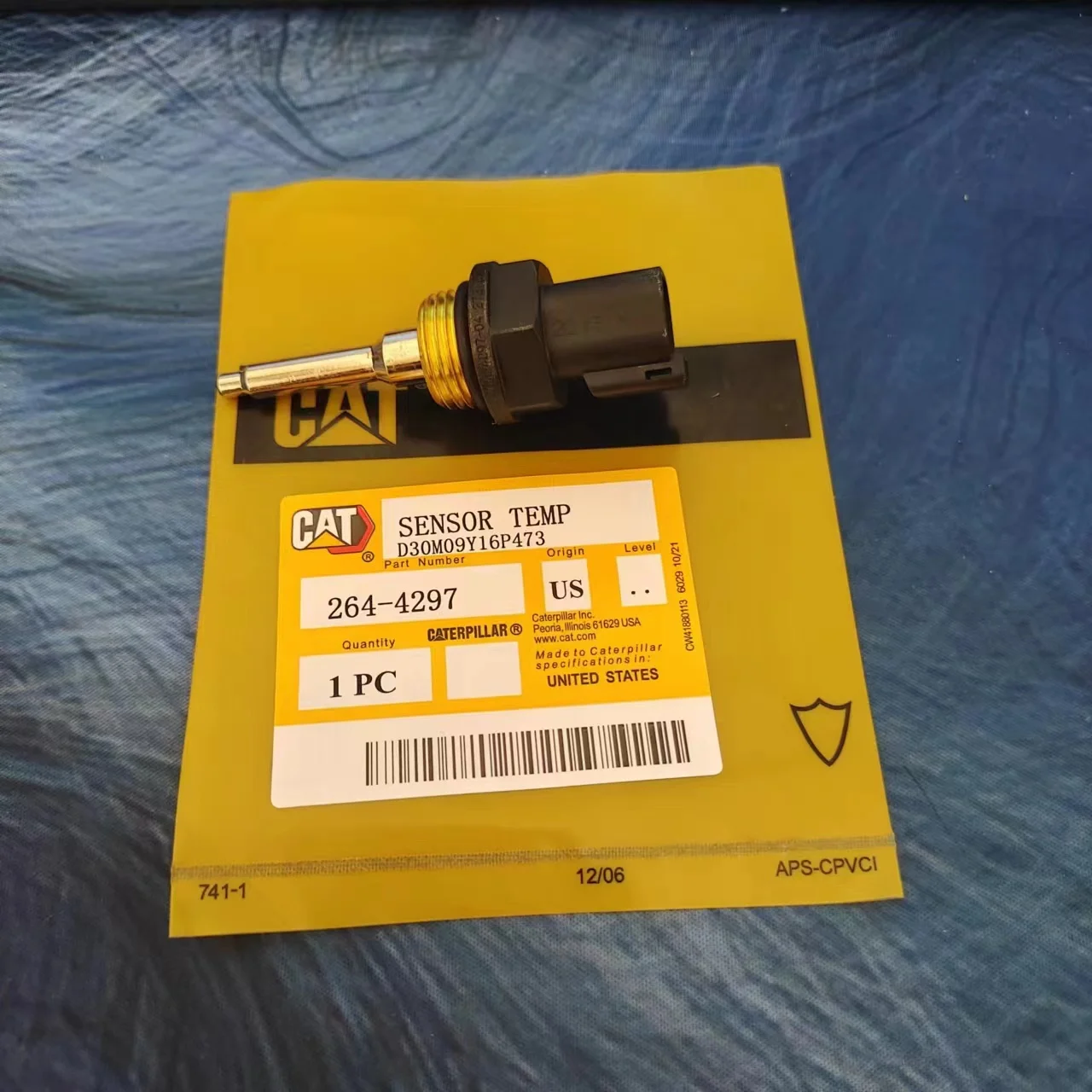 Original Heavy Duty Temperature Temp Sensor For CAT 725 730 735 740 AP-1000D 420E Truck Excavator 264-4297 2644297 1309811