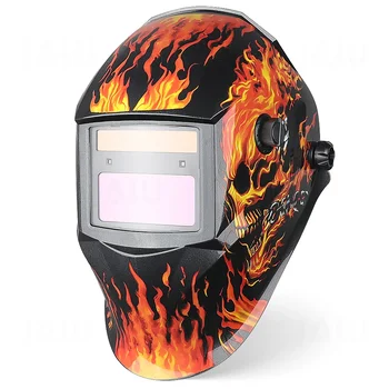 Casco per saldatura Protezione Soudure Mascara Soldar 1112 Gafas Para Soldar Automáticas Occhiali per saldatura Oscuramento automatico Maschera per saldatore