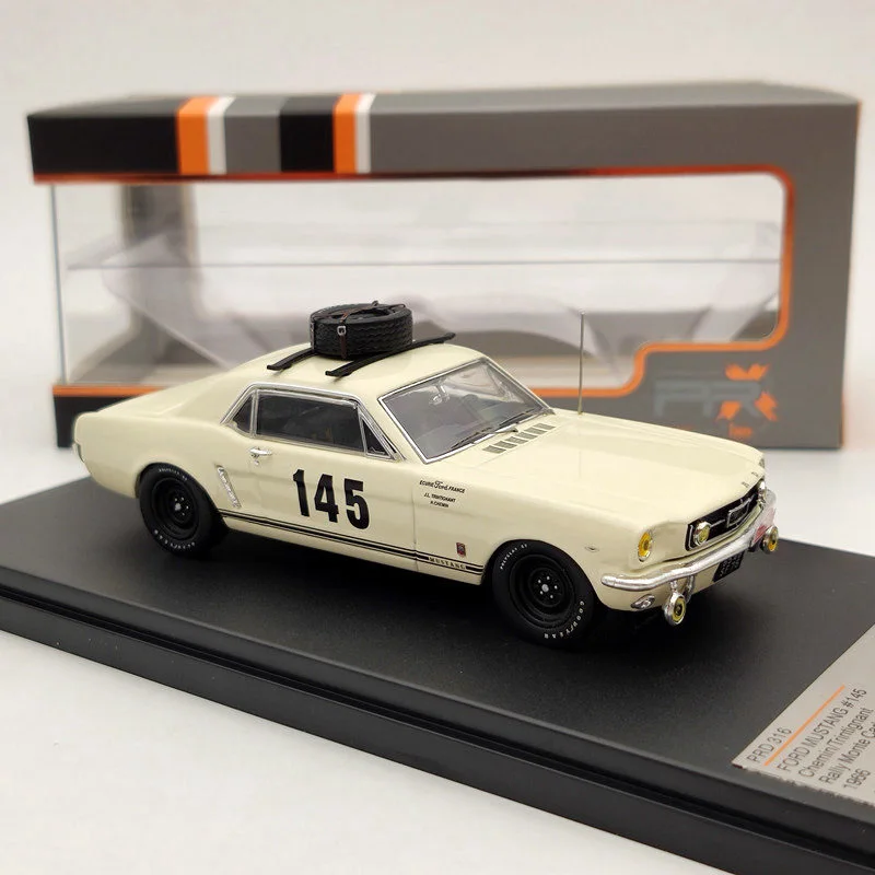 

Premium X Diecast Alloy 1:43 Scale Ford Mustang 145 C/T 1966 Car Model Adult Classic Toy Collection Static Display Ornament Gift