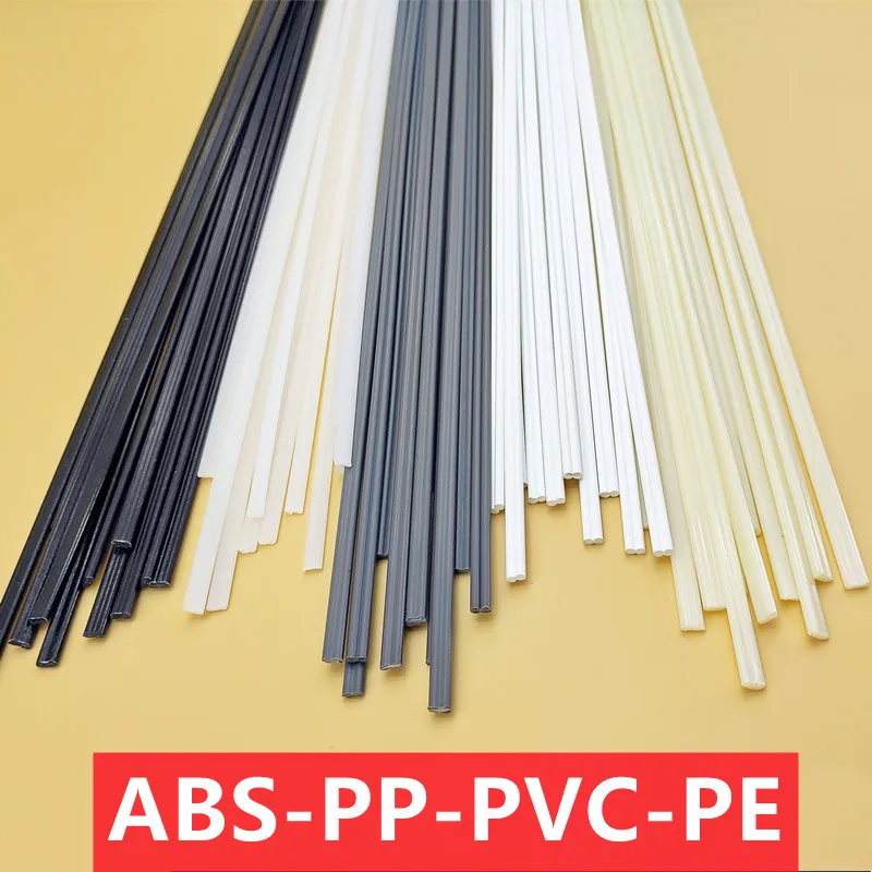 3 Meters PP/PE/PVC/ABS Plastic Welding Rods welding rods plastic welding rods 5x2.5mm Welder Sticks Kit Welded Mesh Repair Strips Soldering Tools For Car Bumpers