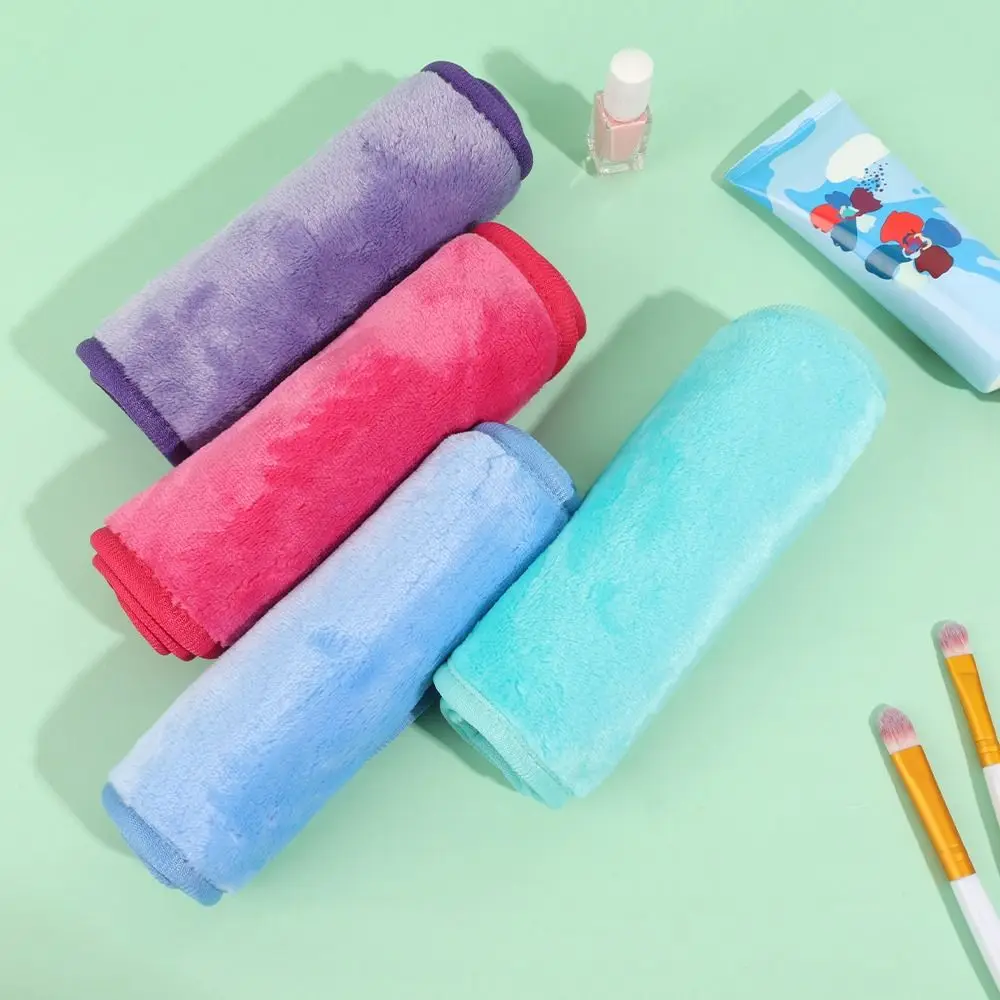 Description Picture 5 of itemSoft Plush Puff Makeup Remover Towel Face Cleaner Makeup Tool Beauty Essentials Cosmetic Tools Cleansing Cloth Pads
