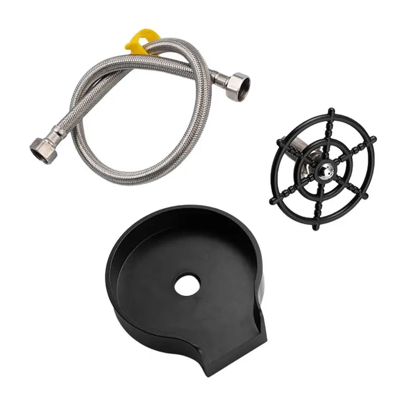 

Faucet Glass Washer Cleaner Cup Washer Automatic High-Pressure Faucet Glass Rinser Quick Rinser For Home KTV Restaurants Cafe