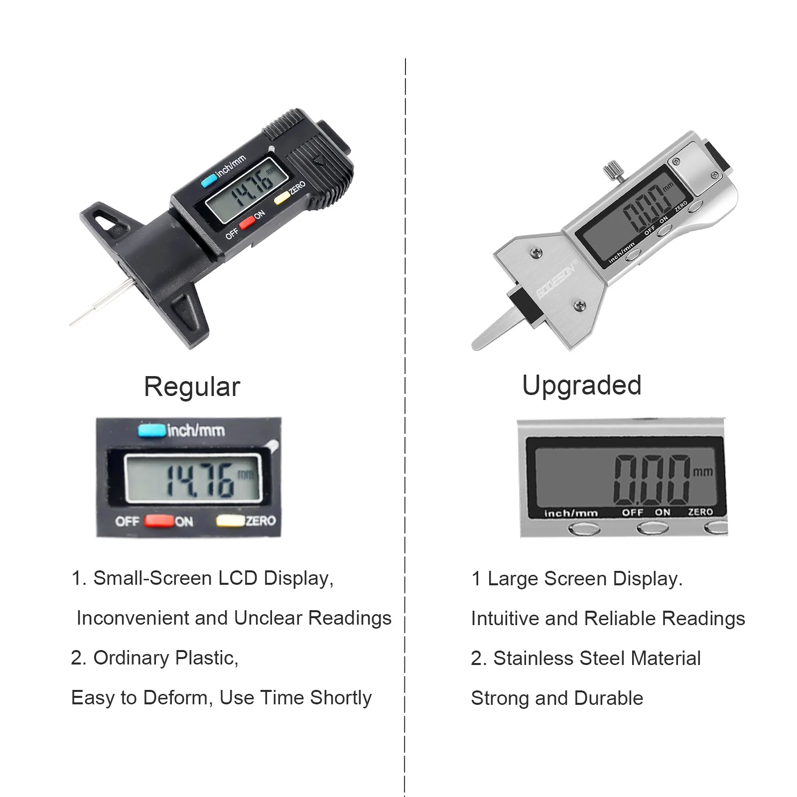 ATsafepro-ݼ  Ÿ̾ Ʈ  , 25.4mm, LCD ÷, Ÿ̾ Ʈ  , ġ/MM,  