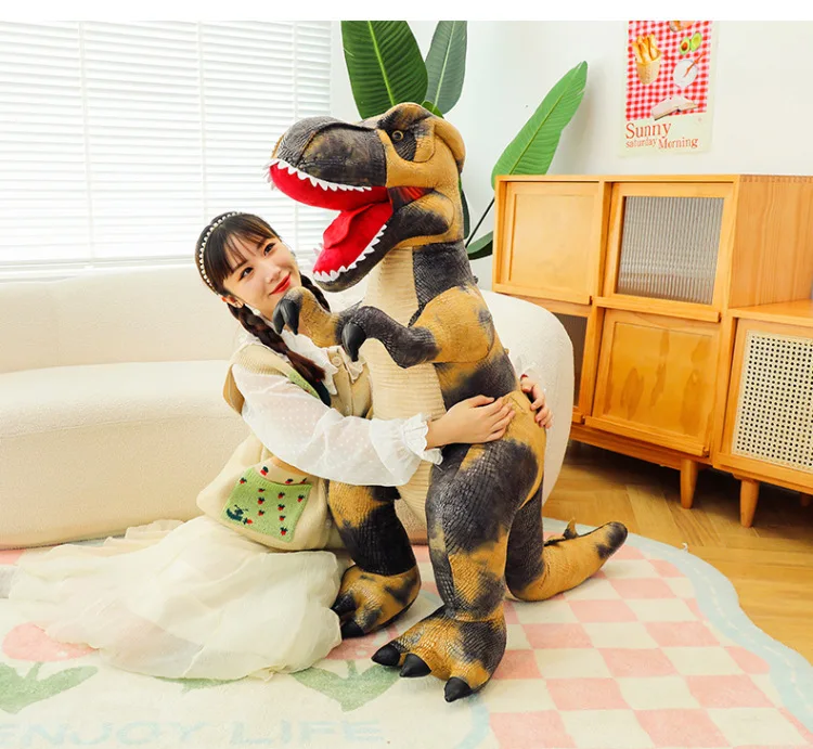Dinosaur Plush Doll Tyrannosaurus Rex Children'S Birthday Gift Large 25 Dinosaur Plush Doll Tyrannosaurus Rex Children'S Birthday Gift Large