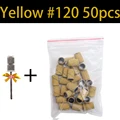 Yellow 120 50pcs