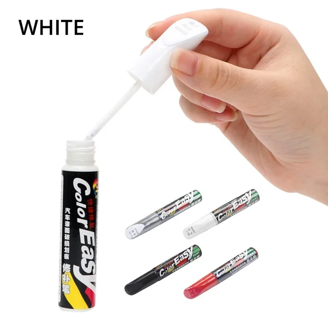 Car Repair Care Tools Waterproof Car Scratch Repair Remover Pen Auto Paint Styling Painting Pens Polishes Paint Protective Foil white