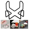 Mental Coaster Mat Storage Rack Durable Space Saving Placemat Storage Organizer Kitchen Accessories Desktop Decoration 1
