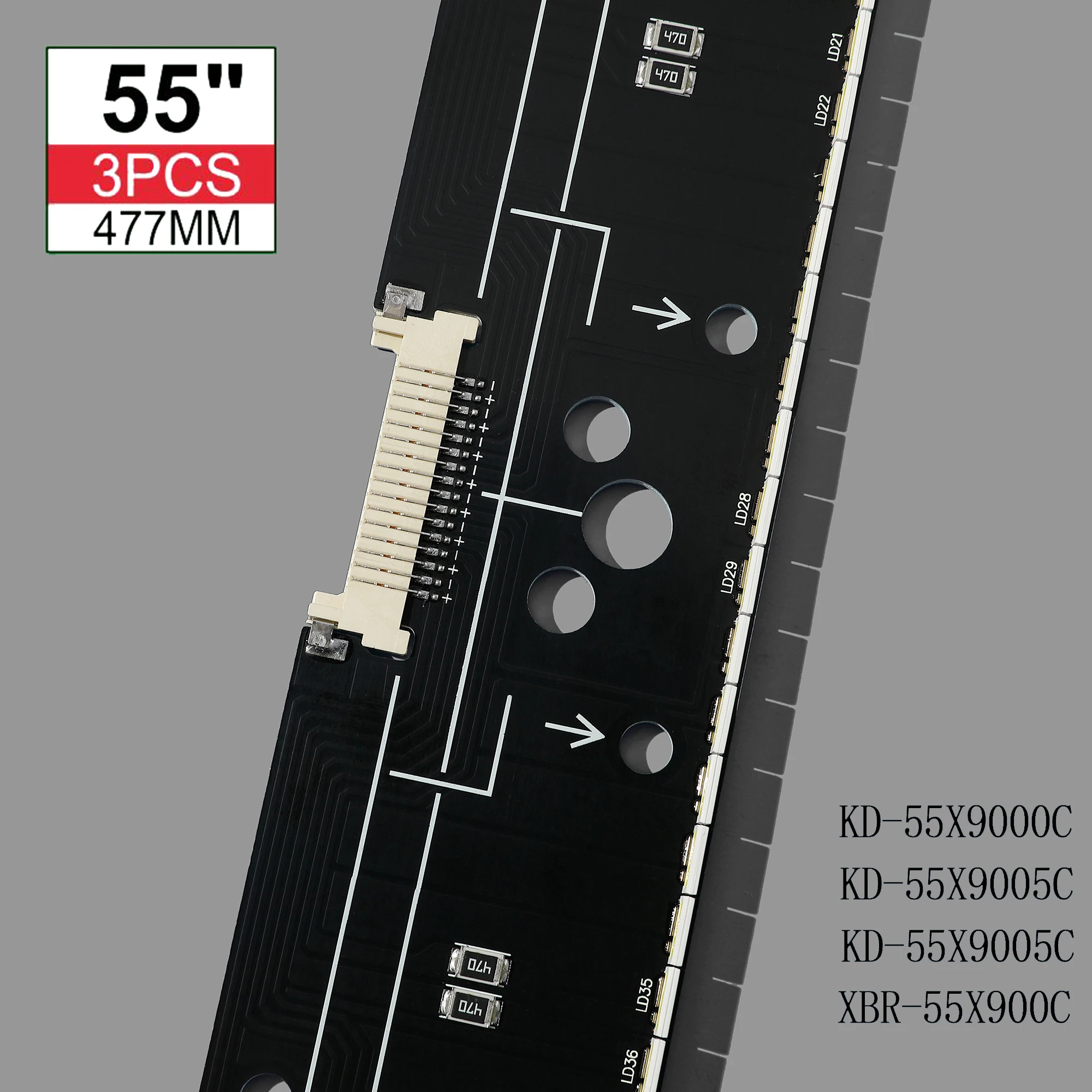  55 KD-55X9000C KD-55X9005C XBR-55X900C NLAW50350 KD 55X9000C KD 55X9005C XBR 55x900c   3PCS LED Ʈ Ʈ  