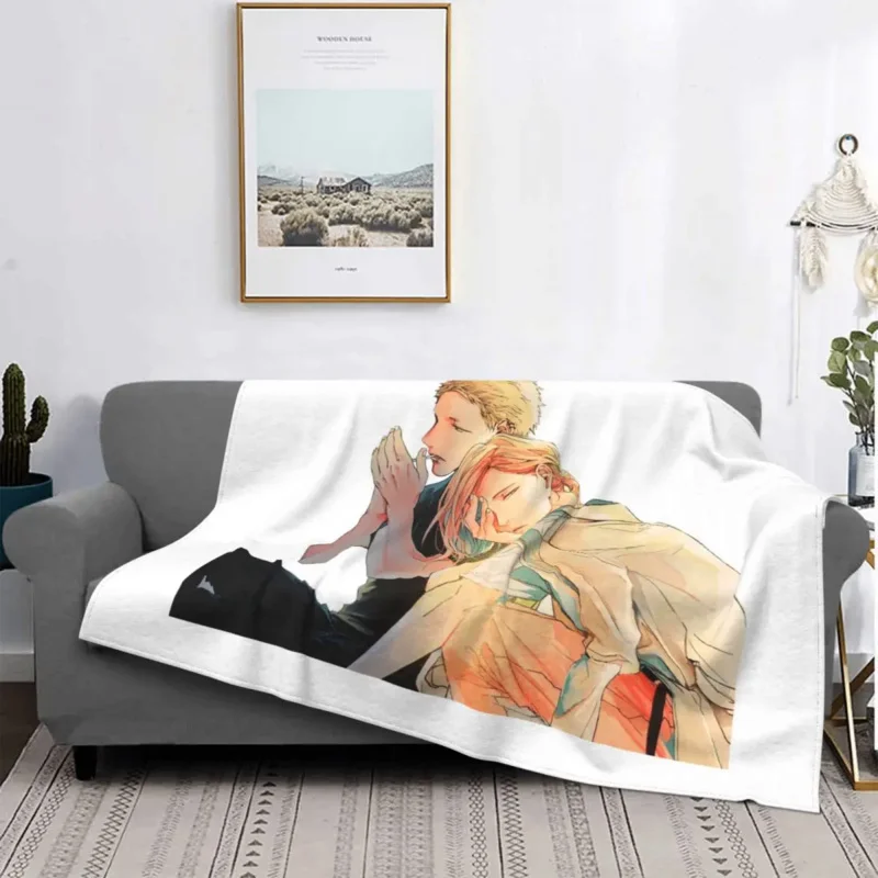 

Given Anime Blanket Fleece Yaoi Nakayama Haruki Kaji Akihiko Ultra-Soft Throw Blankets for Bedding Outdoor Bedding Throws