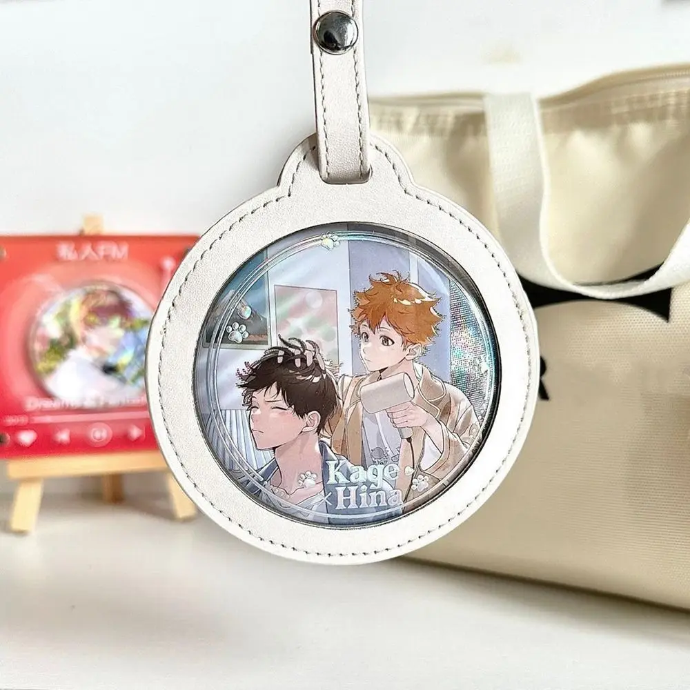 Multi-Color Badge Bag Gift Transparent Window Round Badge Protector Fans Supplies Waterproof Display Bag Anime Badge Case