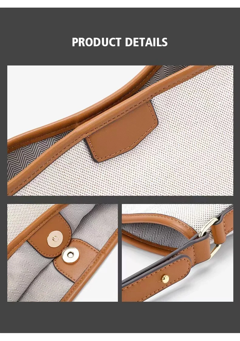 Ms tote bag new niche high-capacity contracted canvas shoulder alar female package