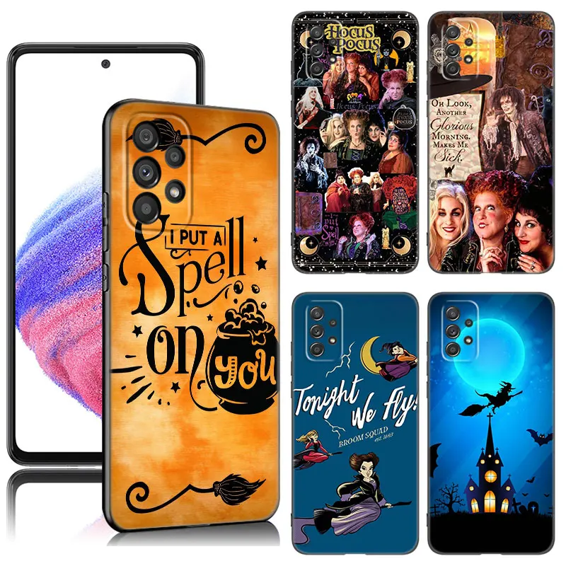 Чехол Hocus Pocus для Samsung Galaxy A21 A52 S A13 A22 A24 A32 4G A14 A23 A34 A53 A54 A73 5G A11 A12 A31 A33 A50 A51 A70 A71 A72