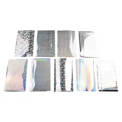 Holographic Reflective Fish Scale Lure Tapes - Pack of 18, 20x10cm Fishing Stickers (18PCS)