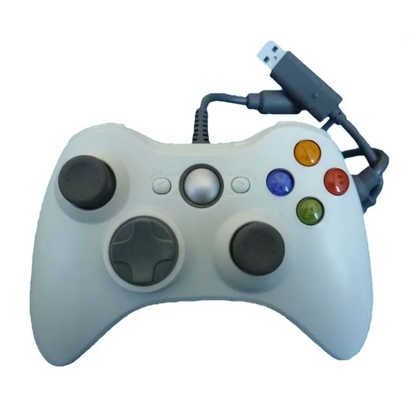 Xbox 360 Wired Controller -Compatibile- Bianco