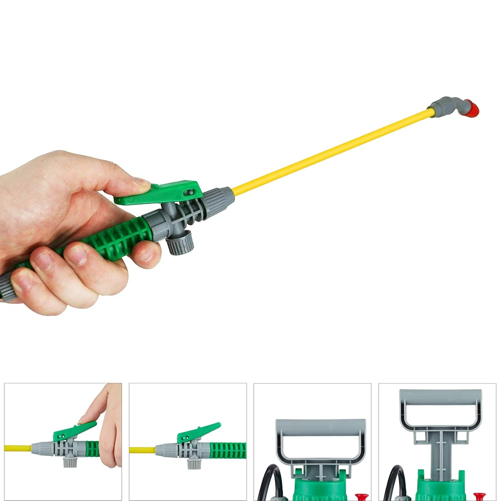 5L Sprühgerät Gartensprüher Drucksprüher mit Verstellbarem Gurt Blumenbewässerungspumpe Drucksprühflasche Gartenwerkzeug – Detail 2