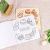 FOOD Bold-easy Patterns Coloring Book for Adults Cute Drawing Book Perfect Gift for Party and Birthday 4