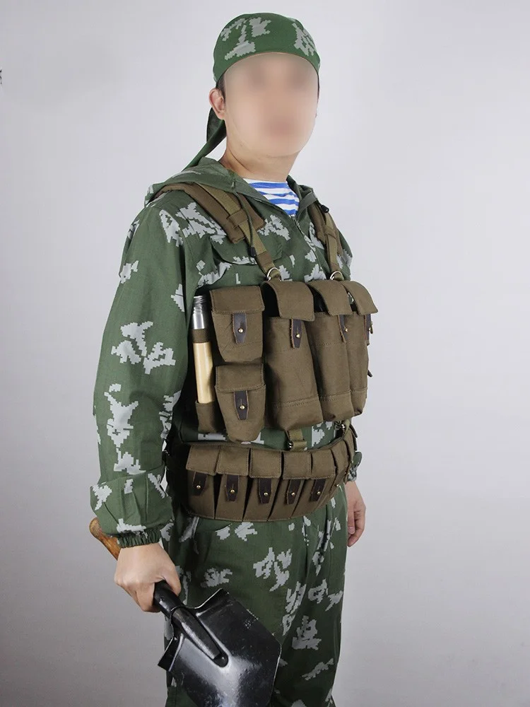 Russian Lifchik-2 Tactical Vest Soviet R22 Detachable Chest Rig