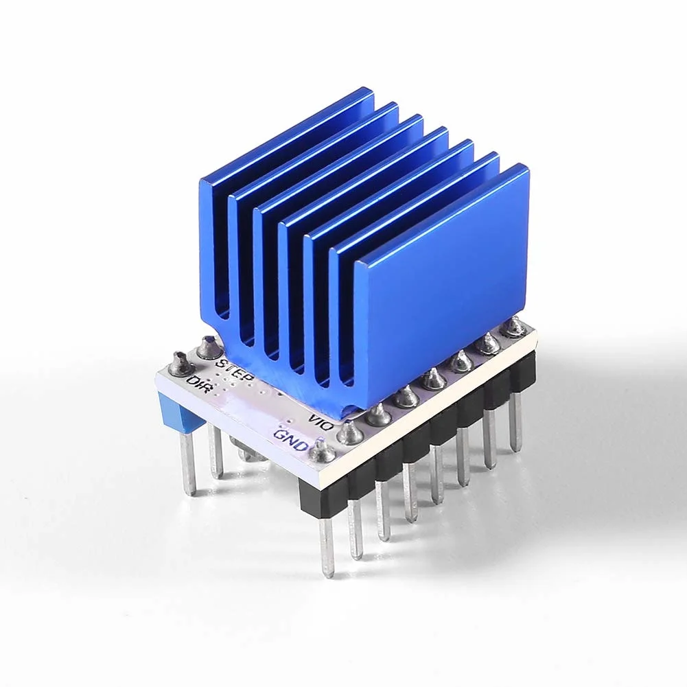 Stepper Motor Driver 5Pcs TMC2209 V3.0 for 3D Printer Reprap Ramps1.4 MKS Gen heatsink Microsteps Current 2.8A Peak