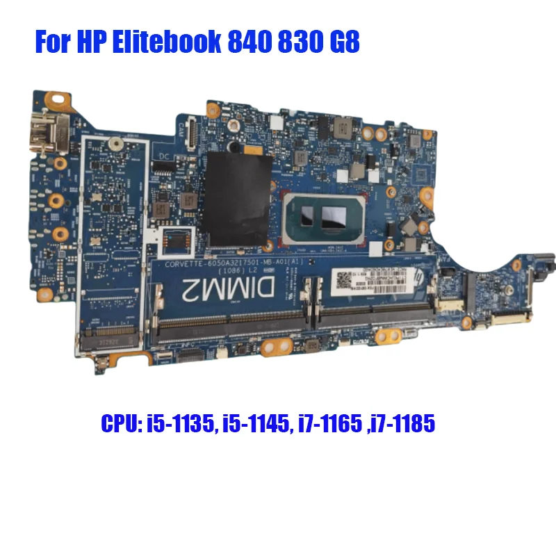 For HP Elitebook 840 830 G8 Laptop Motherboards with CPU Processors i5-1145G7 i7-1185 M36403-601 M36404-601 6050A3217501-MB-A01