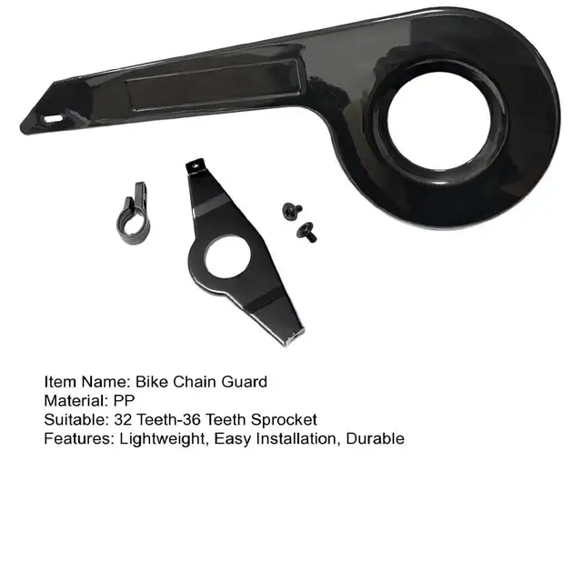 Copertura Catena Bici - Protezione Anti-Olio Per Mountain Bike E City Bike | Facile Montaggio - Foto 3