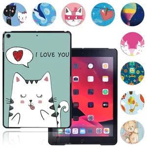 Durable iPad Case for IPad 9th 8th 7th Gen 10.2"/6th 5th/Mini 1 2 3 4 5/Ipad 2 3 4 Tablet Hard Shell Cover with Cartoon Pattern