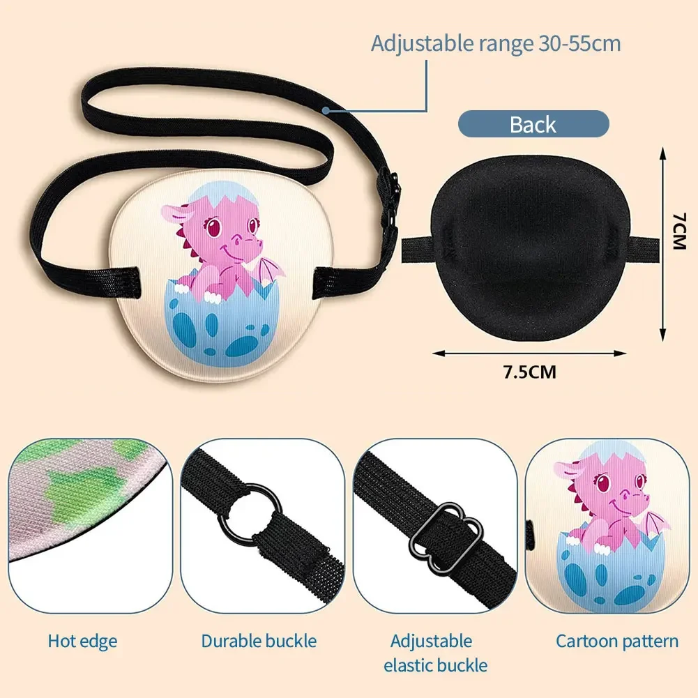 Eye Patch Children Health Care Kids Child Occlusion Medical Lazy Eyeshade For Kids Strabismus Treatment Vision Care Kit 4