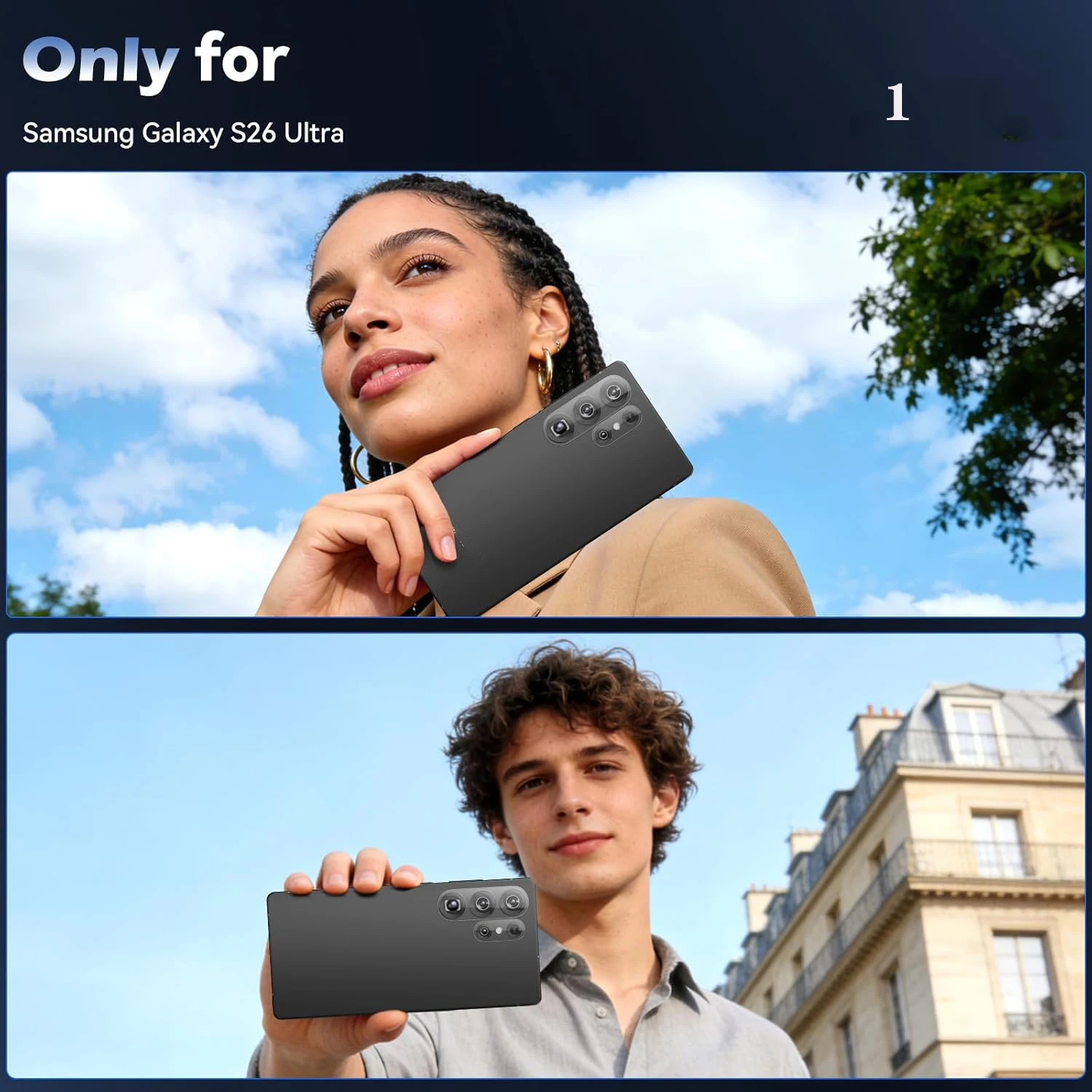 Premium 3D Curved Camera Glass Protector - Ultra Clear, 9H Hardness